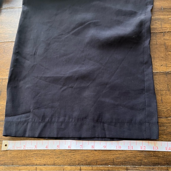 Zara black wide-leg pull-on trouser pants size S - Picture 12 of 13